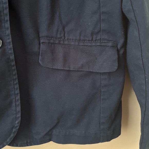 Tommy Hilfiger Navy Blazer Women’s Size 6 Classic Preppy 3-Button Jacket - Picture 2 of 9